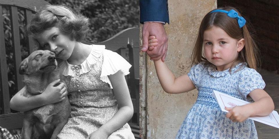 All Of the Times Princess Charlotte Looked Exactly Like Queen Elizabeth II