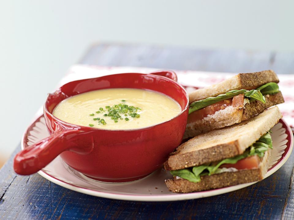 Sweet Corn and Squash Soup