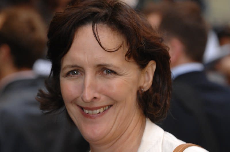 Fiona Shaw attends the London premiere of "Harry Potter and the Order of the Phoenix" in 2007. File Photo by Rune Hellestad/UPI
