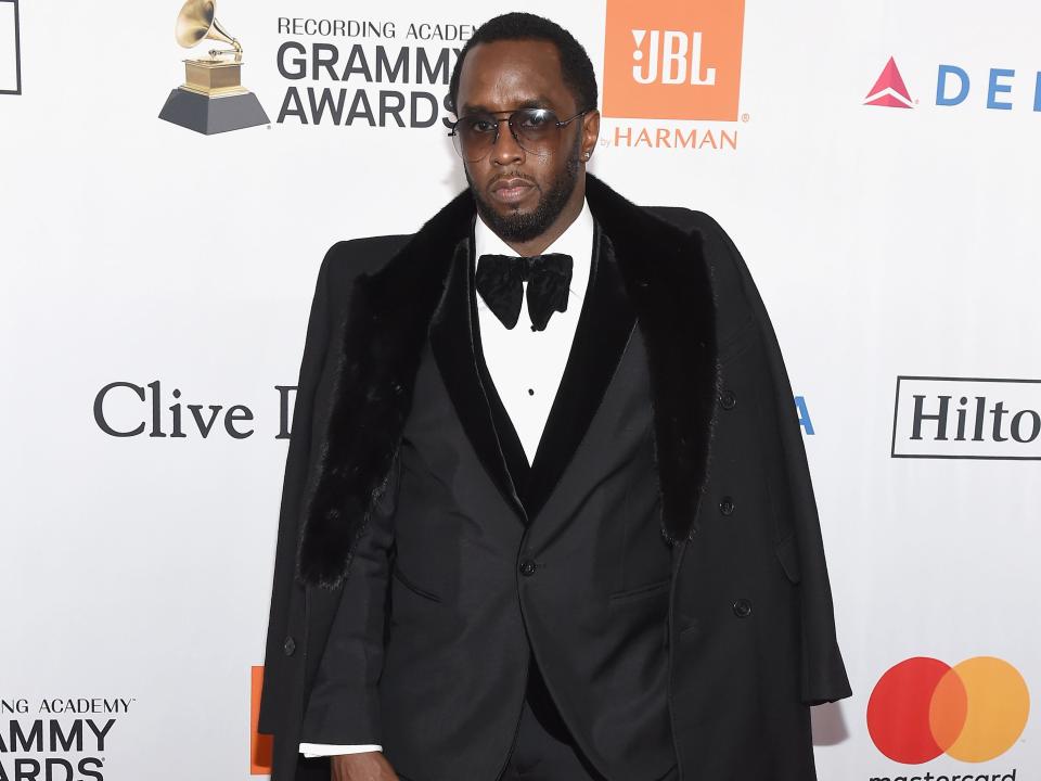 Sean 'Diddy' Combs attends the Clive Davis and Recording Academy Pre-GRAMMY Gala and GRAMMY Salute to Industry Icons Honoring Jay-Z in New York City.