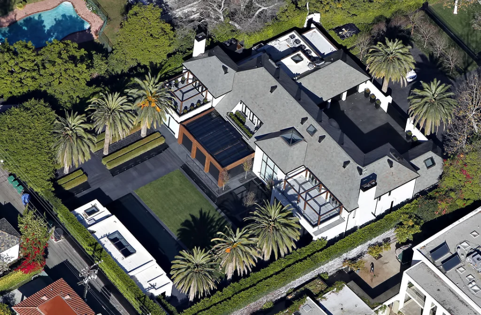 Simon Cowell Beverly Hills House