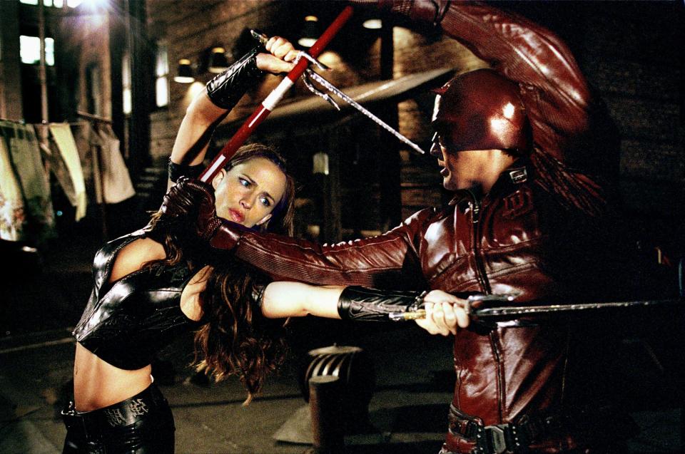 DAREDEVIL, JENNIFER GARNER, BEN AFFLECK, 2003