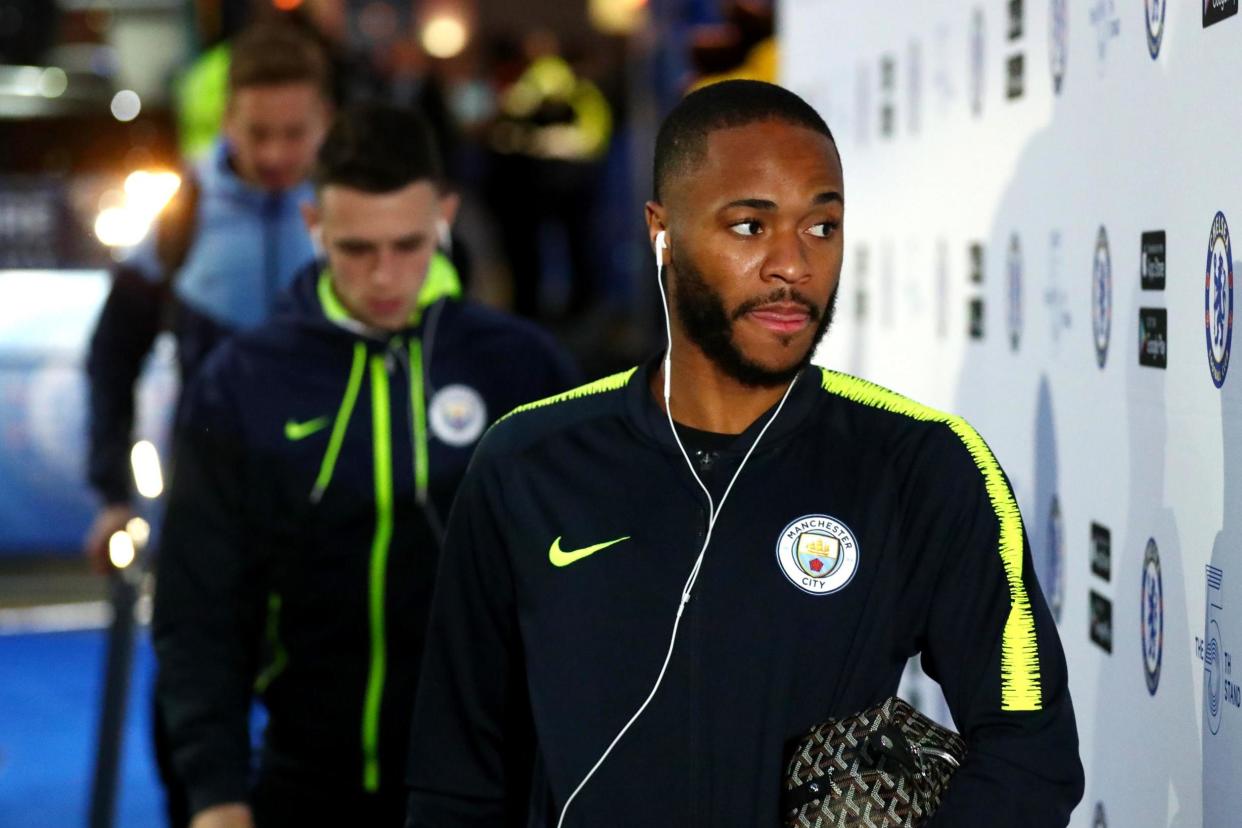 One Chelsea fan allegedly screamed racist abuse at Raheem Sterling on Saturday: Getty Images