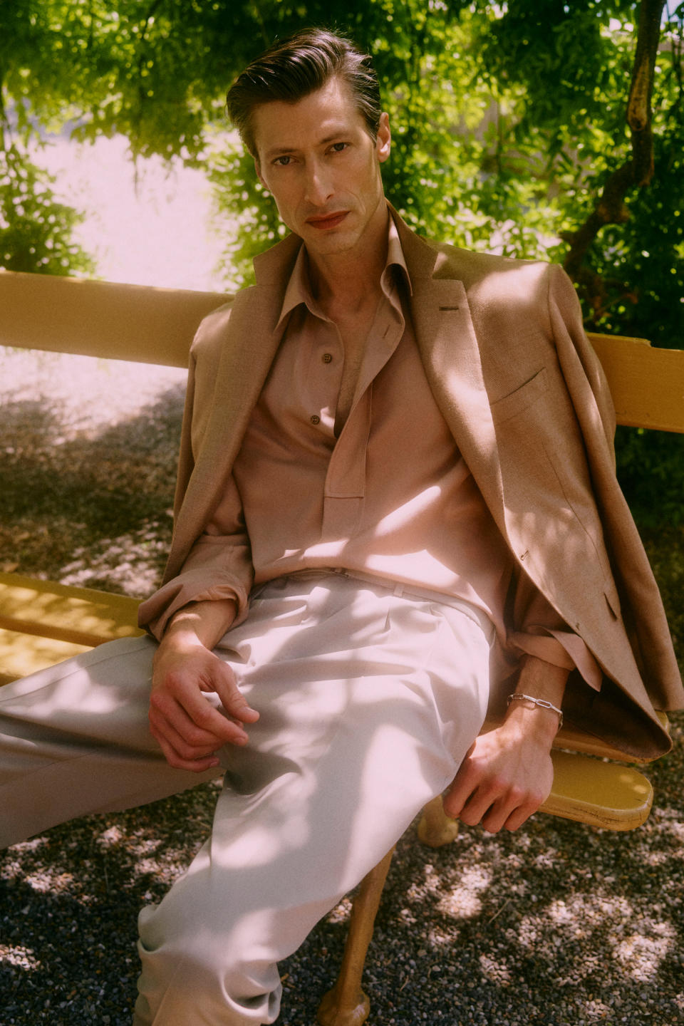 A look from the Brioni spring 2023 collection. - Credit: courtesy of Brioni