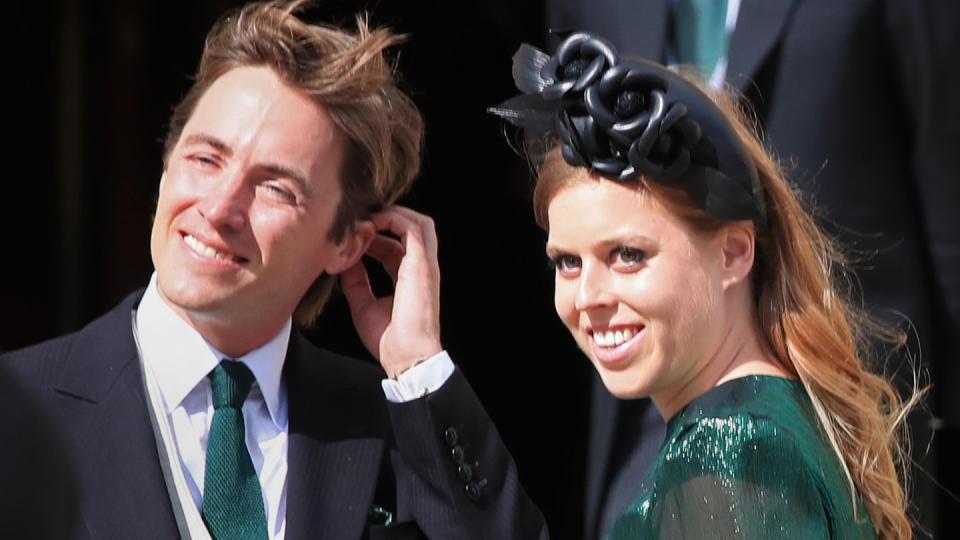 Prinzessin Beatrice, Prinzessin von York, und ihr Ehemann Edoardo Mapelli Mozzi.