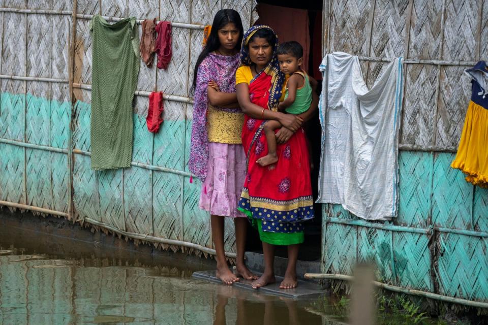 SUR DE ASIA-INUNDACIONES (AP)