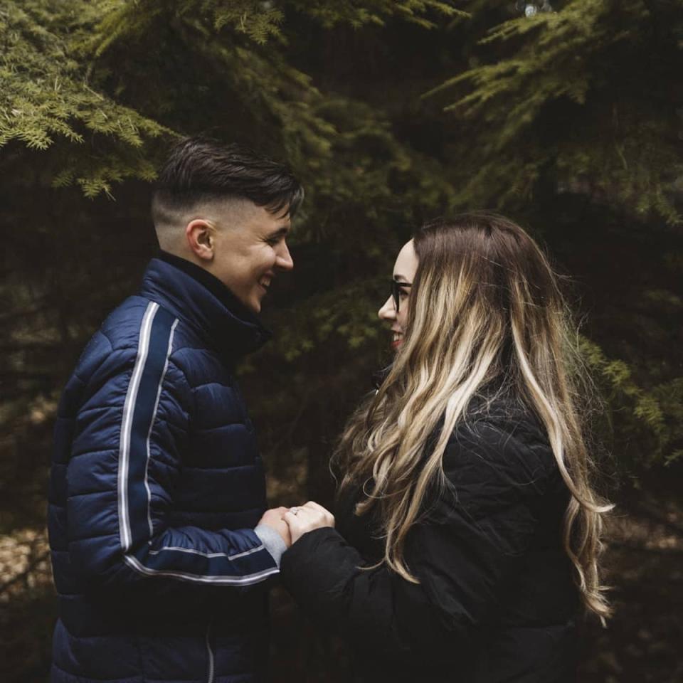 Robert and Mariona met as teenagers in their hometown of Lleida, Spain, and married four years ago (Robert Bolohan)