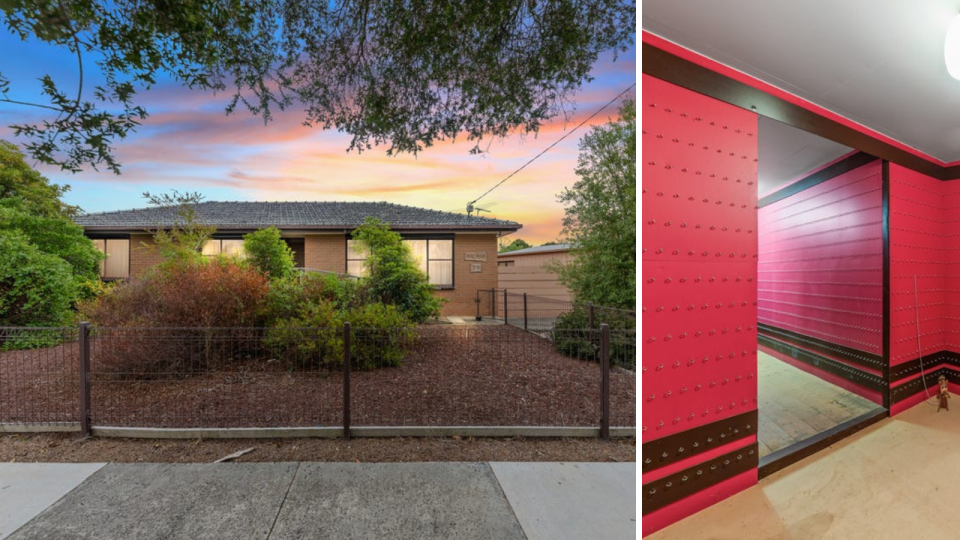 Property with wall hooks.