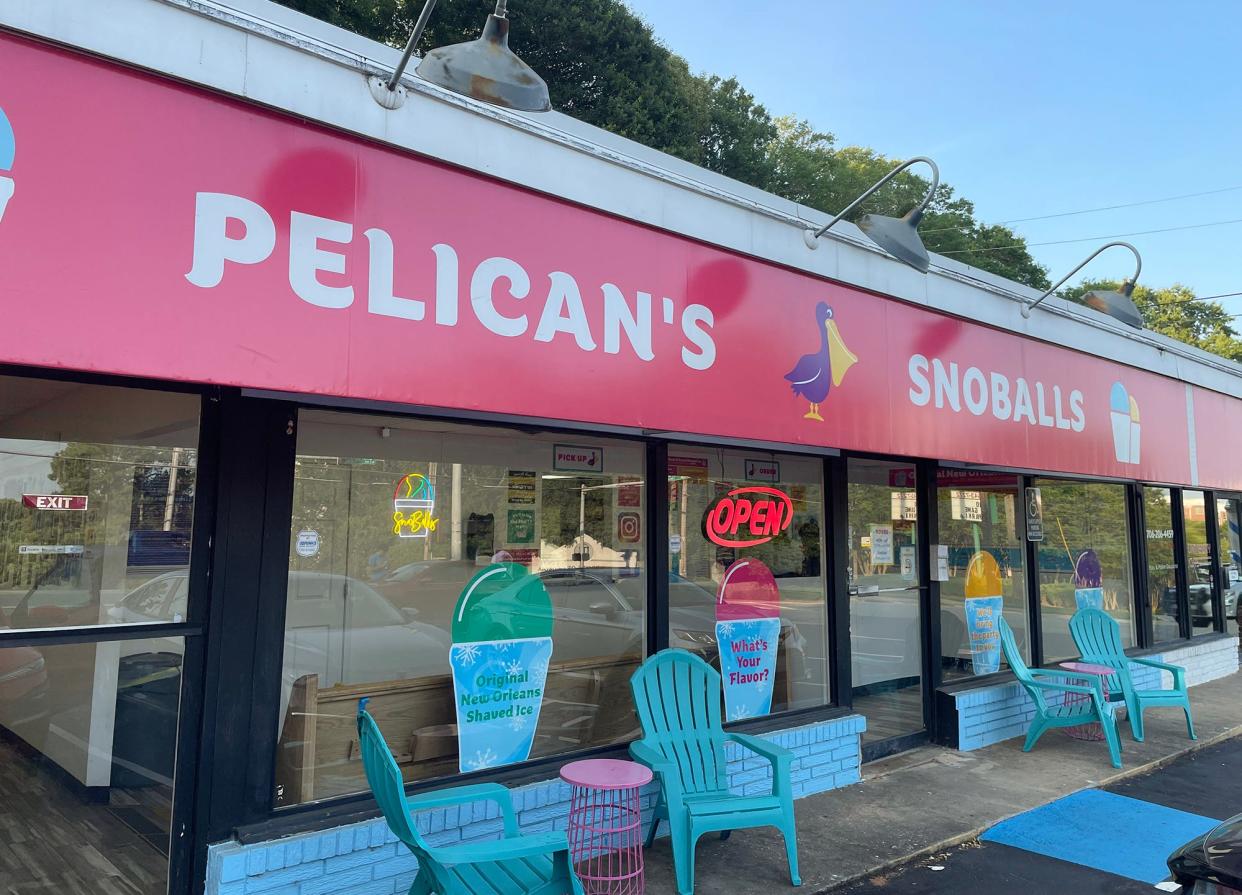 Pelican's SnoBalls in Athens.