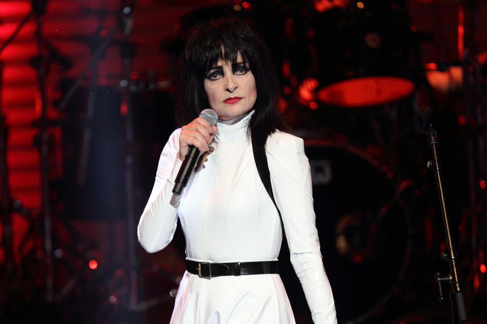 Siouxsie Sioux in her last public concert before her current comeback tour, at London&#39;s Meltdown Festival 2013. (Photo: Burak Cingi/Redferns via Getty Images)
