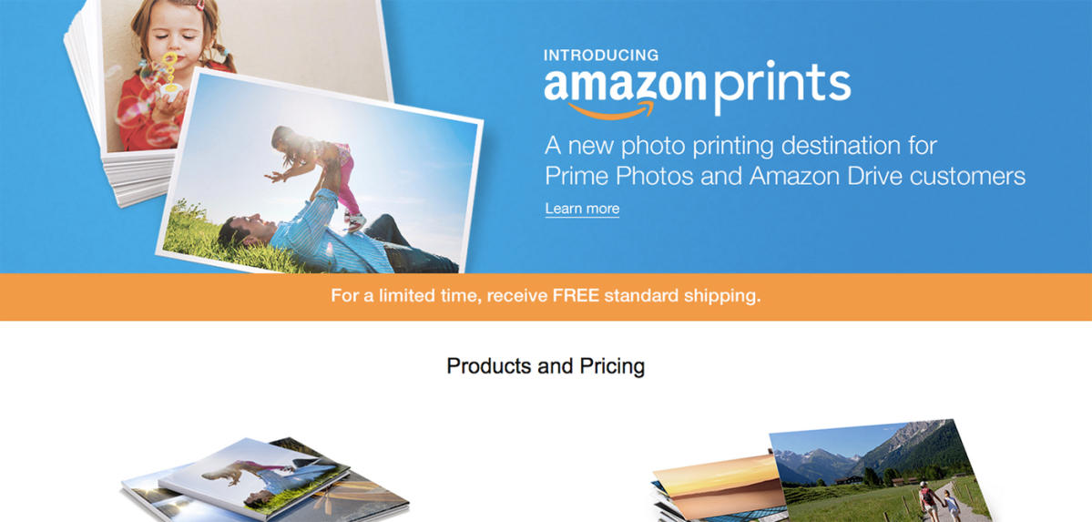 takes aim at Shutterfly with photo printing service