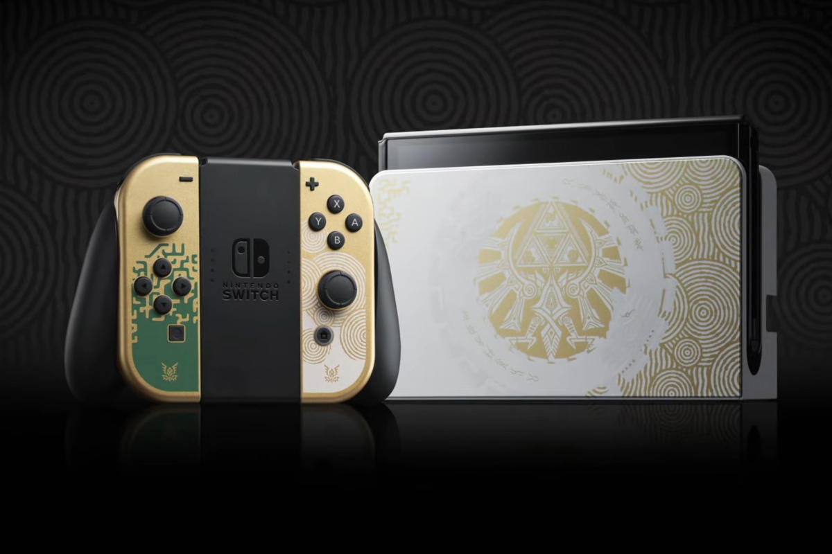 Nintendo will release a 'Legend of Zelda: Tears of the Kingdom' OLED Switch on April 28th - engadget.com