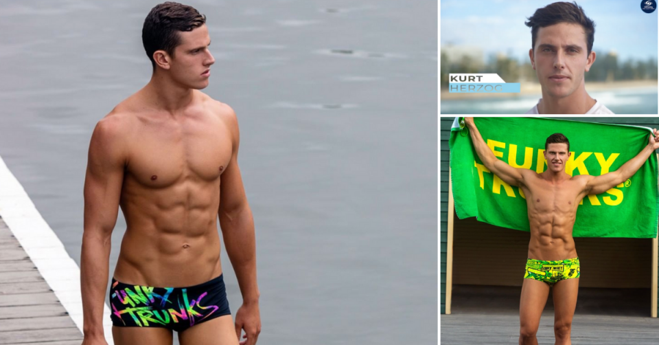 Suspected Bachelorette contestant Kurt Herzog Photo: Instagram/@funkytrunks