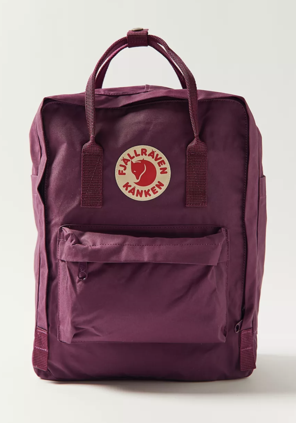 <p><strong>Fjallraven</strong></p><p>urbanoutfitters.com</p><p><strong>$80.00</strong></p><p>Add pins, keychains, and patches onto your bag to make it your own. </p>