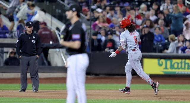 Cincinnati Reds' Jonathan India during the seventh inning of a