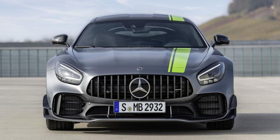 <p>That's not to say the GT R doesn't belong on this list, because it certainly does. It's AMG's flagship track machine, shown here in "Pro" form featuring upgraded aerodynamics for the fastest-possible lap times. <a href="https://www.ebay.com/itm/2020-Mercedes-Benz-Other-R/114276050241?hash=item1a9b622541:g:3VkAAOSwiMtehHay" rel="nofollow noopener" target="_blank" data-ylk="slk:Here's a base GT R;elm:context_link;itc:0;sec:content-canvas" class="link ">Here's a base GT R</a> with 60 miles on the clock that you can own today. </p>