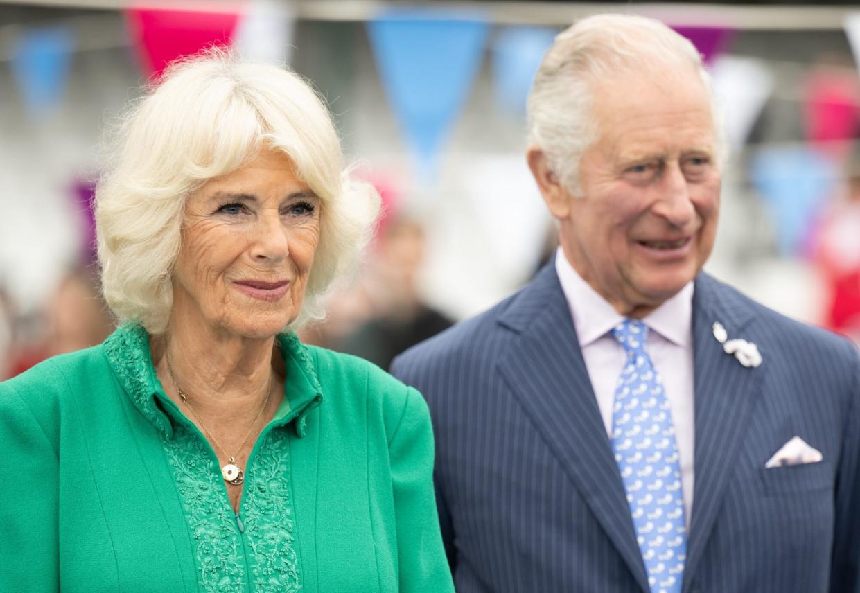 Queen Elizabeth II Platinum Jubilee 2022 - The Prince Of Wales And Duchess Of Cornwall Attend Big Jubilee Lunch At The Oval