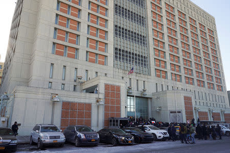 The exterior of Metropolitan Detention Center in the Brooklyn Borough of New York City, New York, U.S., is seen February 2, 2019. REUTERS/Go Nakamura