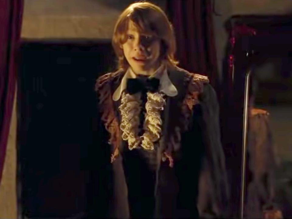 ron in his dress robes harry potter goblet of fire