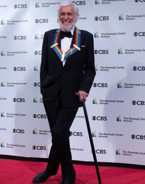 Dick Van Dyke attends the 43rd Annual Kennedy Center Honors at the Kennedy Center