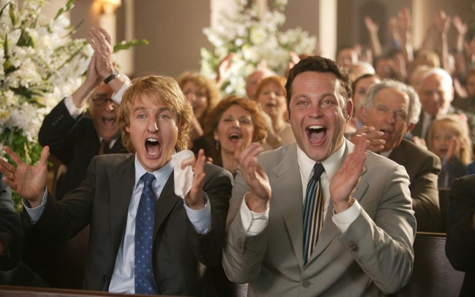Owen Wilson and Vince Vaughn in The Wedding Crashers