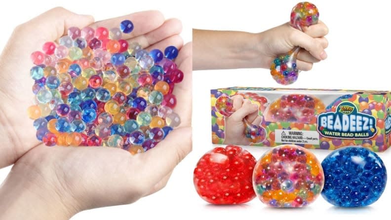 Water beads are always calming.