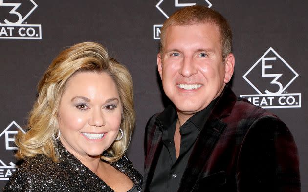 Julie and Todd Chrisley, stars of the reality show 
