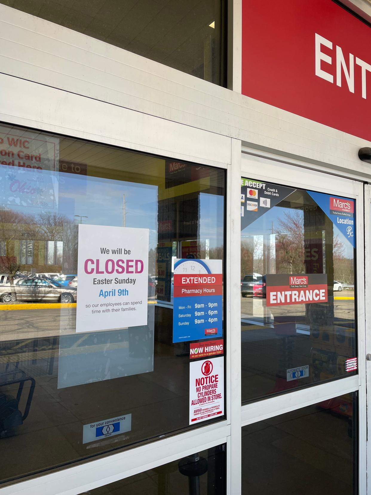 Some Greater Akron stores and retailers including Marcs will be closed.
