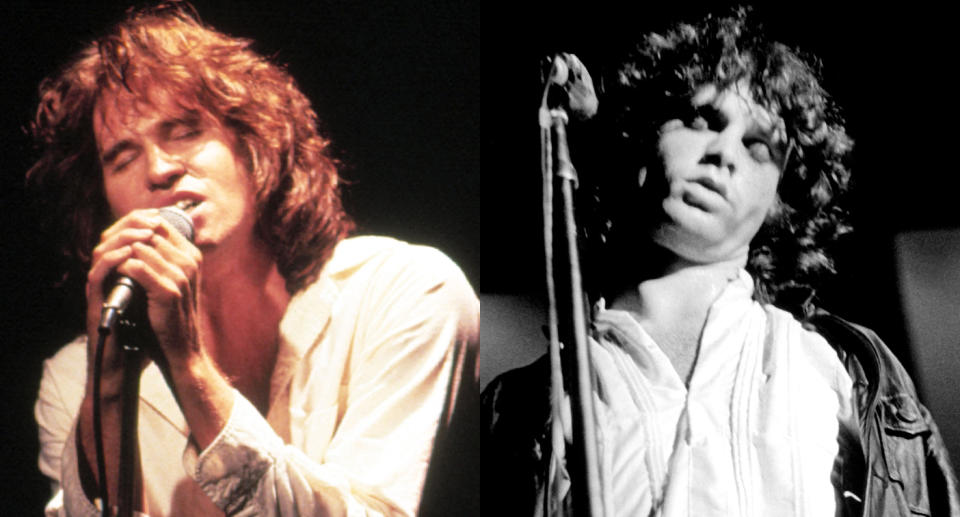 Val Kilmer and Jim Morrison