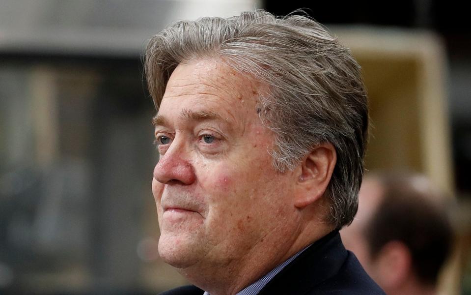 Steve Bannon gave a frank interview with left-leaning magazine American Prospect - AP