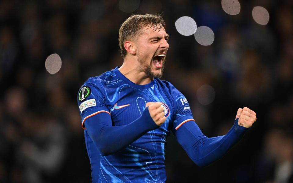 Kiernan Dewsbury-Hall scored his first goal in a Chelsea shirt (Getty Images)