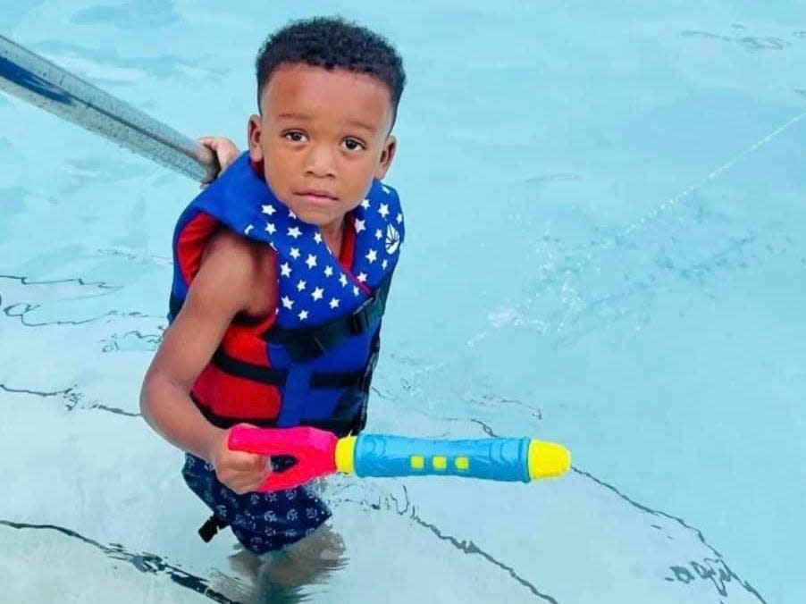 Israel "Izzy" Scott was nervous for his first day of swimming lessons in June, his mother wrote in a Facebook post. Now, the post is a haunting reminder.