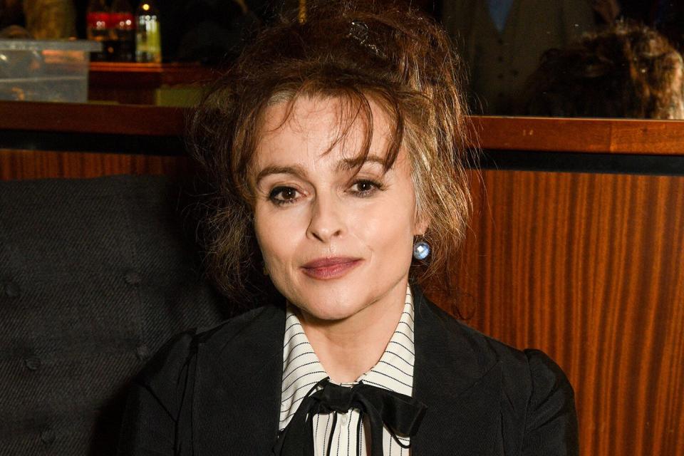 Helena Bonham Carter attends a screening of "Three Minutes: A Lengthening" during the UK Jewish Film Festival at Curzon Cinema Mayfair on November 12, 2022 in London, England.