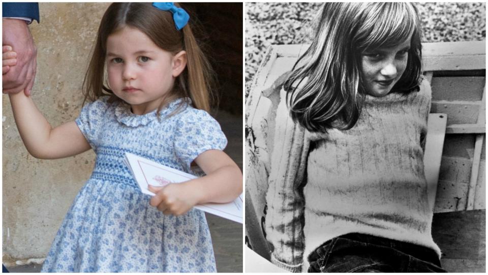 Princess Charlotte looks exactly like Princess Diana in these photos