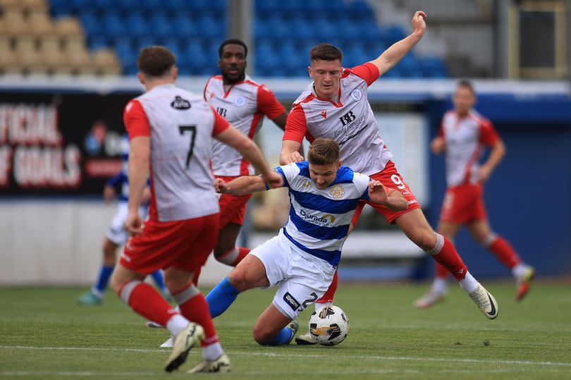 Battler Doherty gets involved in midfield