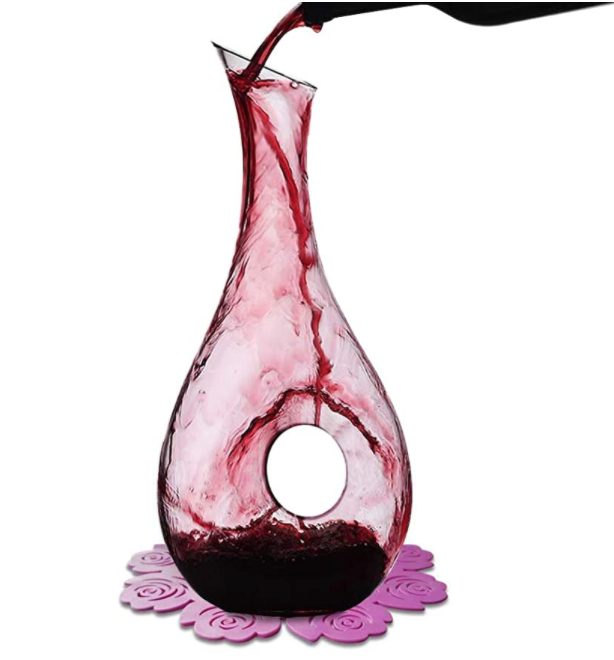 The wine aerates as you pour it in the bottle. (Photo: Amazon)