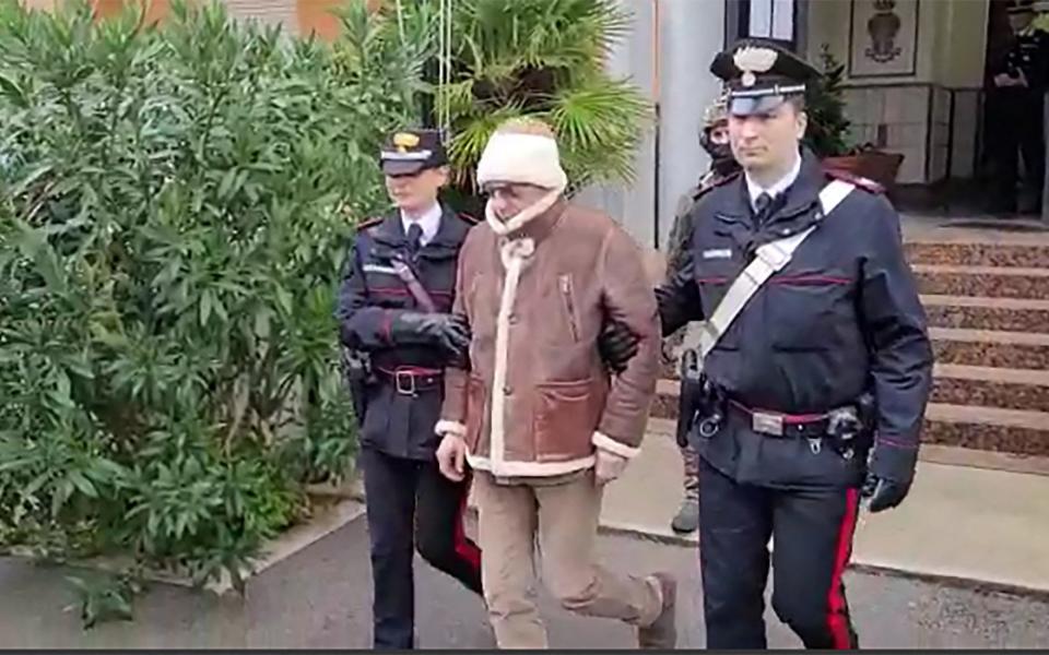 The arrest of Italy's top wanted mafia boss, Matteo Messina Denaro, in Palermo