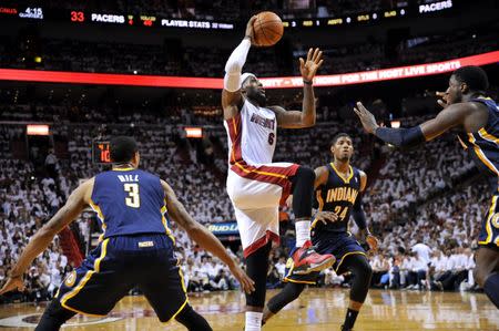 NBA: Playoffs-Indiana Pacers at Miami Heat