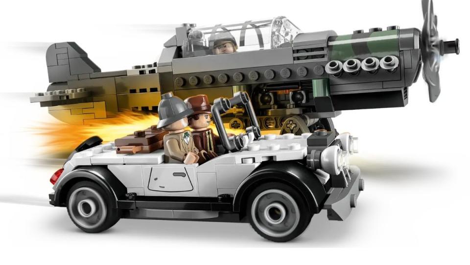 LEGO Indiana Jones Fighter Plane chase