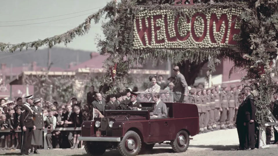 Queen Elizabeth II and Prince Philip Queen Elizabeth embarks on a Commonwealth Tour in 1954