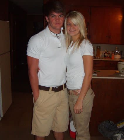 <p>Dylan Scott Instagram</p> Dylan Scott and Blair Robinson, circa 2009