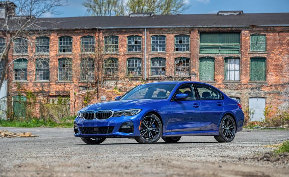 <p>The 3-series has long been BMW's bread and butter, and it's still one of our favorite compact sports sedans. It's available in a wide range of models including the four-cylinder 330i, six-cylinder M340i, and full-bore M3 performance model. The 330i won our <a href="https://www.caranddriver.com/reviews/comparison-test/a30536061/2019-alfa-romeo-giulia-vs-2019-bmw-330i-vs-2020-genesis-g70-vs-2020-volvo-s60/" rel="nofollow noopener" target="_blank" data-ylk="slk:most recent comparison test;elm:context_link;itc:0;sec:content-canvas" class="link ">most recent comparison test</a> of this competitive segment, and we spent <a href="https://www.caranddriver.com/reviews/a30143002/2020-bmw-m340i-reliability-maintenance/" rel="nofollow noopener" target="_blank" data-ylk="slk:40,000 miles with an M340i;elm:context_link;itc:0;sec:content-canvas" class="link ">40,000 miles with an M340i</a>, both of which served to confirm that the latest generation is somewhat of a return to the magic that earned the 3-series its stellar reputation.</p><p><a class="link " href="https://www.caranddriver.com/bmw/3-series" rel="nofollow noopener" target="_blank" data-ylk="slk:Review, Pricing, and Specs;elm:context_link;itc:0;sec:content-canvas">Review, Pricing, and Specs</a></p>