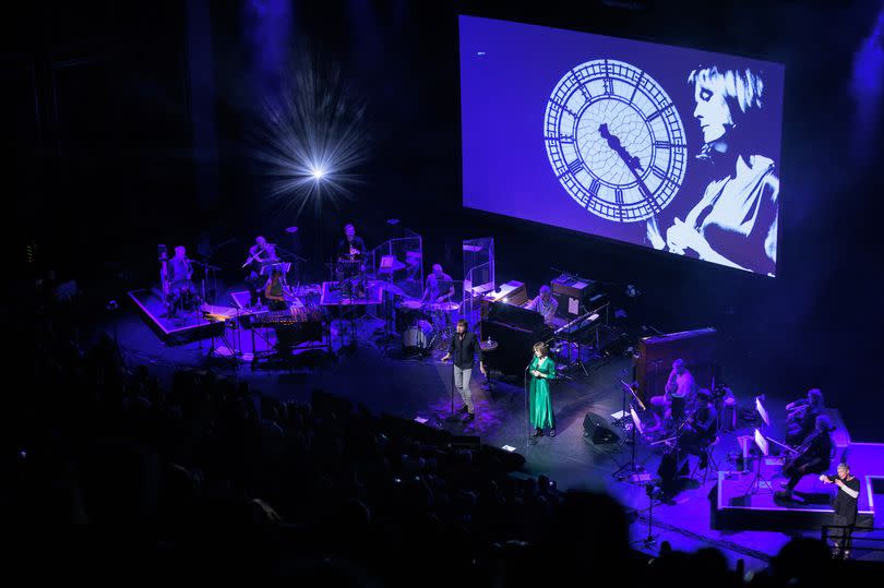 Brett Anderson and Paraorchestra with guest Gwenno at Aviva Studiso -Credit:Jody Hartley