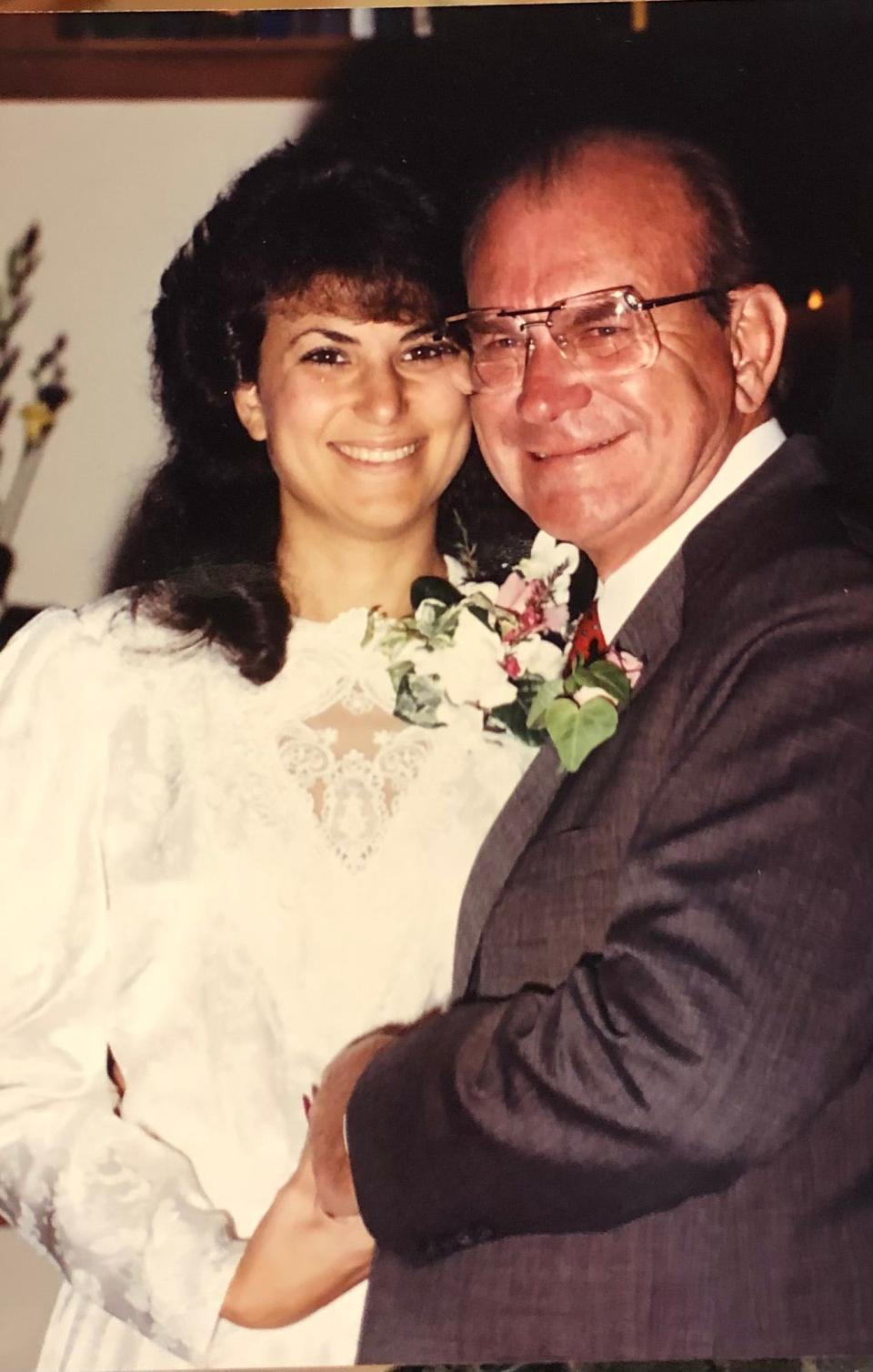 C.C. and Paula Dockery were married in Snowmass Chapel in Colorado.