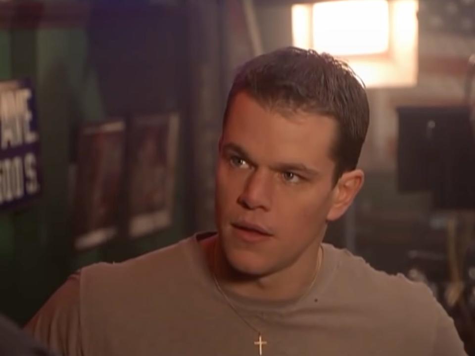 Matt Damon in "Jay and Silent Bob Strike Back" (2001).