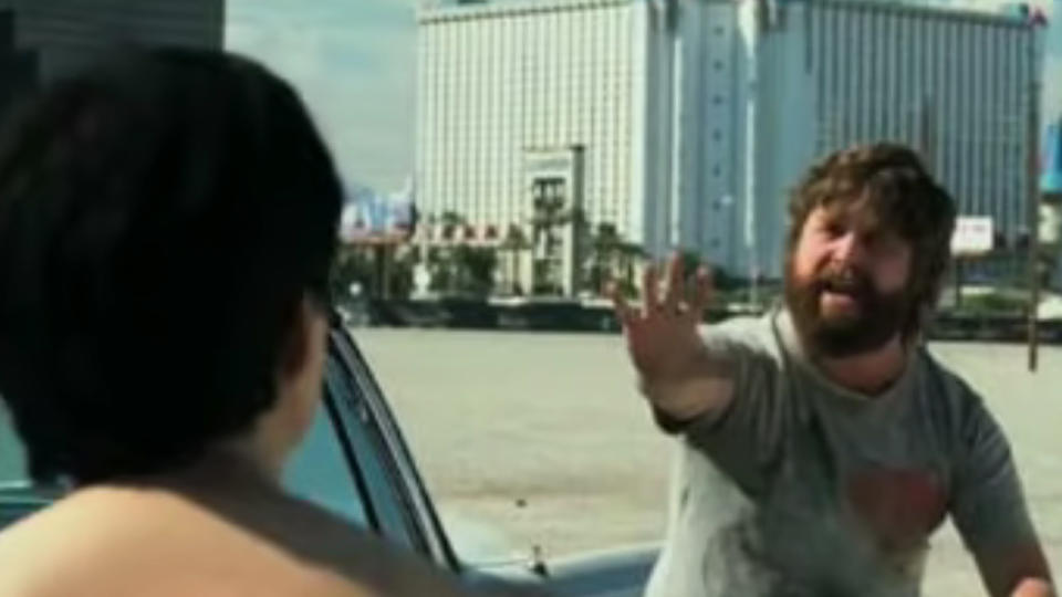 Zach Galifianakis in The Hangover