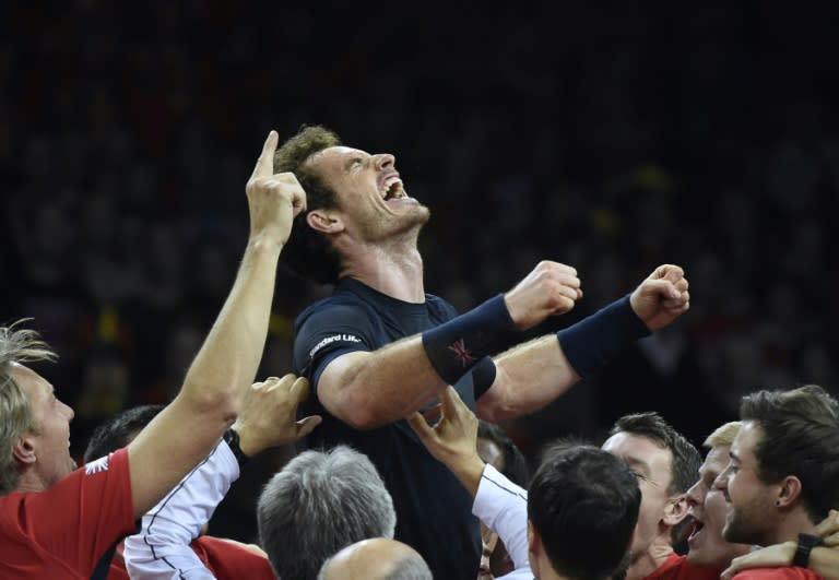 Andy Murray all but singlehandedly ended Britain's 79 year hiatus in winning their 10th Davis Cup when they beat Belgium in 2015