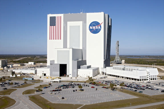 The Vehicle Assembly Building at NASA's Kennedy Space Center in Florida is being closed to public tours to allow for renovations needed to support the Space Launch System.