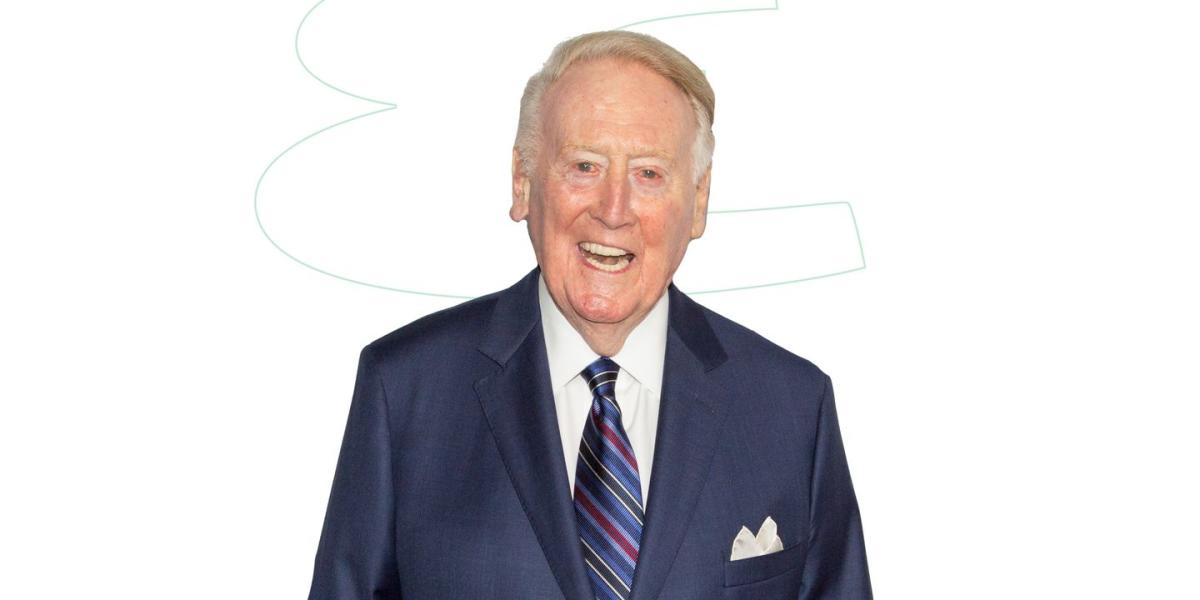 NEW!! RIP Legend Vin Scully 2022 Los Angeles Dodgers Thank You T