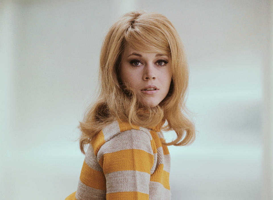 Jane Fonda nació el 21 de diciembre de 1937 en Nueva York. Aquí la vemos en un retrato que la hicieron en la década de los 60. (Foto: Bettmann / Getty Images)